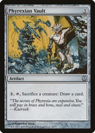 Phyrexian Vault [Duel Decks: Phyrexia vs. the Coalition] | Arkham Games and Comics