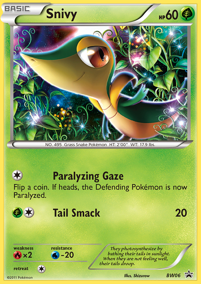 Snivy (BW06) [Black & White: Black Star Promos] | Arkham Games and Comics