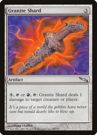 Granite Shard [Mirrodin] | Arkham Games and Comics
