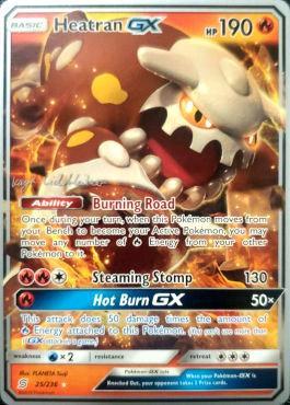 Heatran GX (25/236) (Fire Box - Kaya Lichtleitner) [World Championships 2019] | Arkham Games and Comics