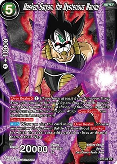 Masked Saiyan, the Mysterious Warrior (EX02-02) [Dark Demon's Villains] | Arkham Games and Comics