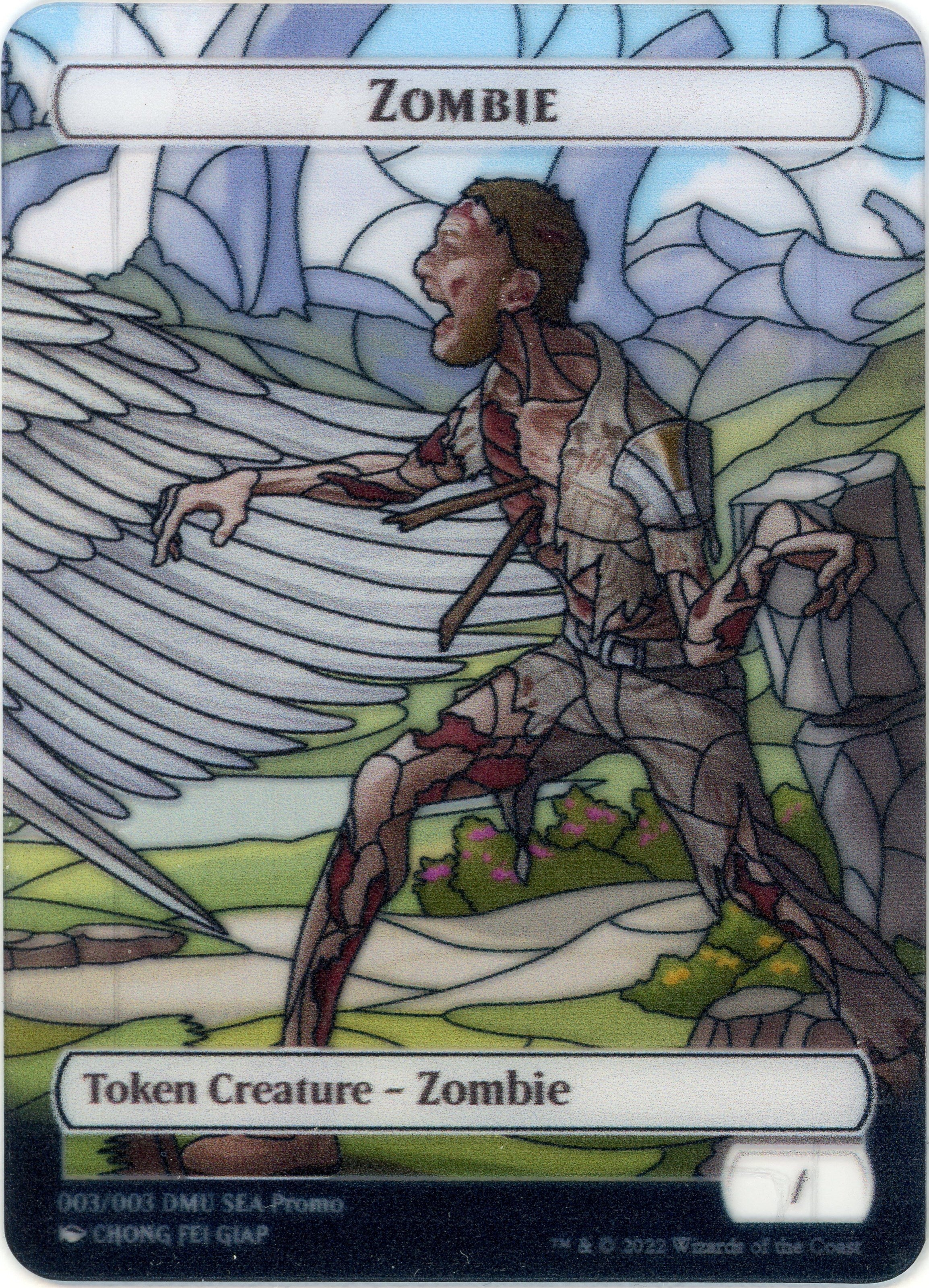 Zombie Token (SEA Exclusive) [Dominaria United Tokens] | Arkham Games and Comics