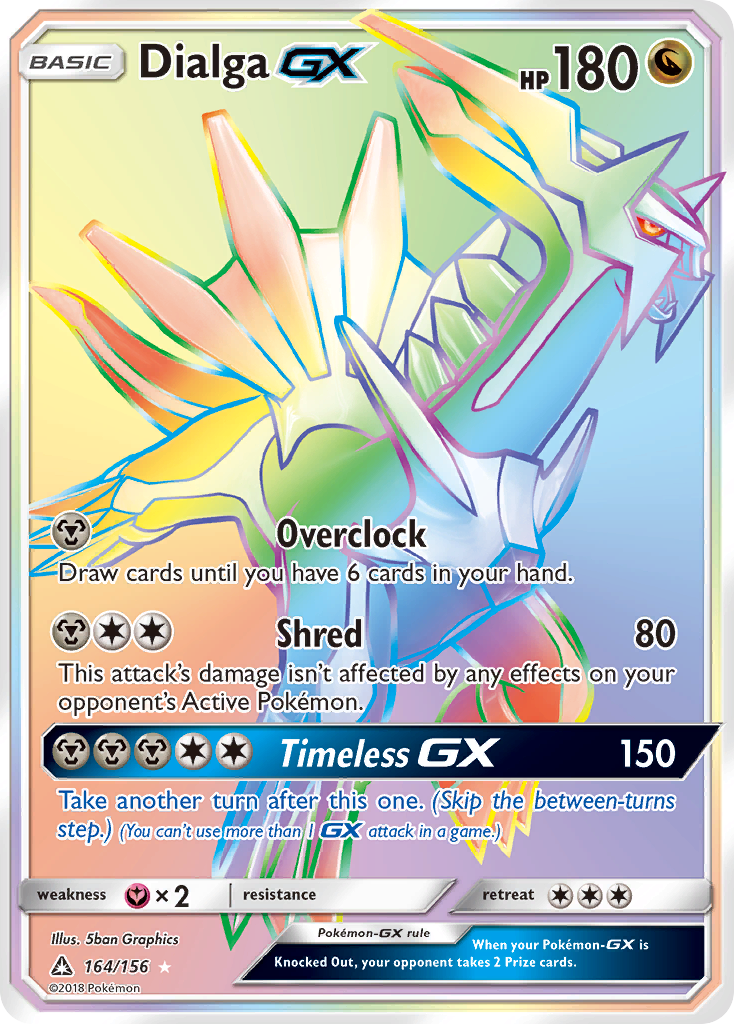 Dialga GX (164/156) [Sun & Moon: Ultra Prism] | Arkham Games and Comics