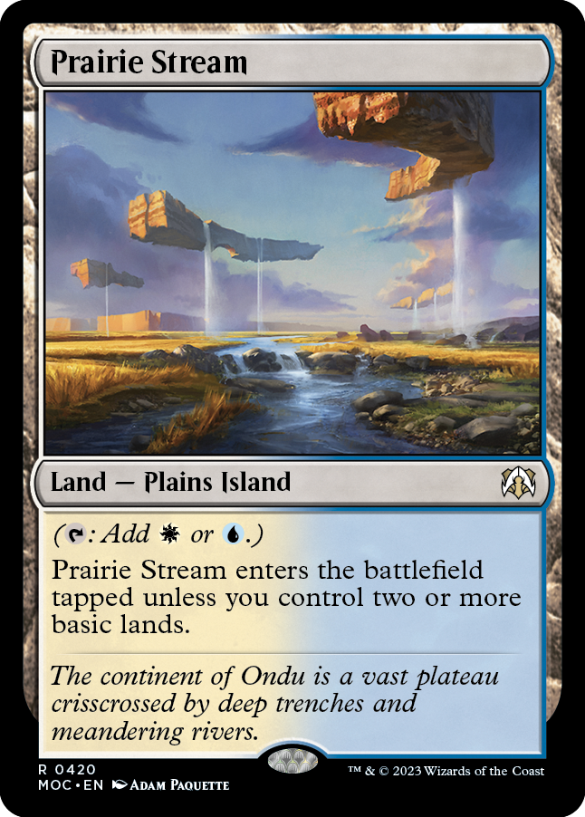 Prairie Stream [March of the Machine Commander] | Arkham Games and Comics