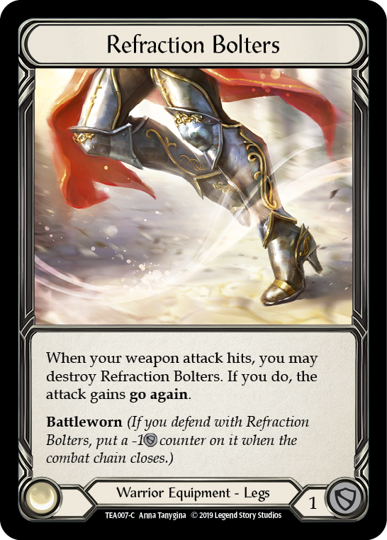 Refraction Bolters [TEA007-C] (Dorinthea Hero Deck)  1st Edition Normal | Arkham Games and Comics