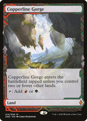 Copperline Gorge [Zendikar Rising Expeditions] | Arkham Games and Comics