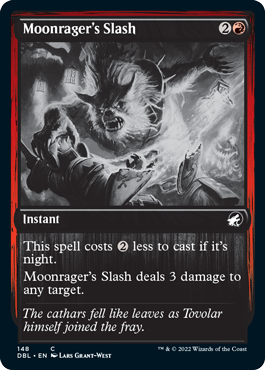 Moonrager's Slash [Innistrad: Double Feature] | Arkham Games and Comics