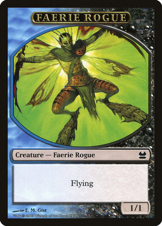 Faerie Rogue Token (Blue/Black) [Modern Masters Tokens] | Arkham Games and Comics