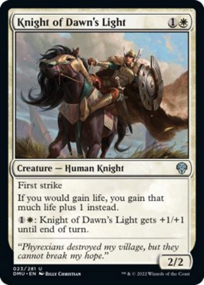 Knight of Dawn's Light [Dominaria United] | Arkham Games and Comics