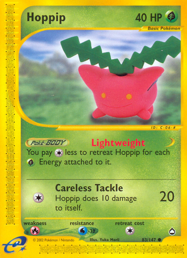 Hoppip (83/147) [Aquapolis] | Arkham Games and Comics