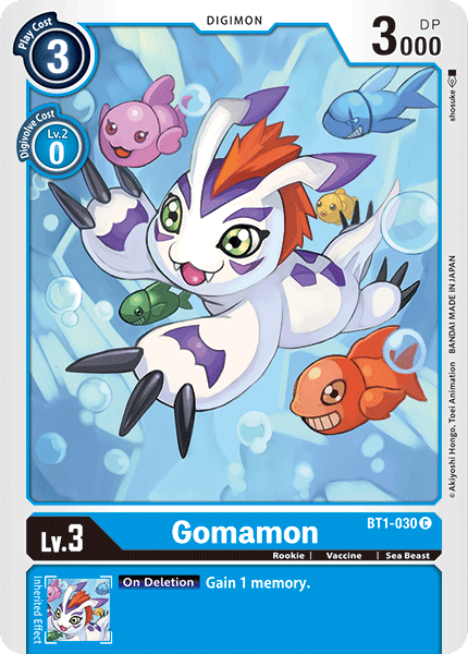 Gomamon [BT1-030] [Release Special Booster Ver.1.0] | Arkham Games and Comics