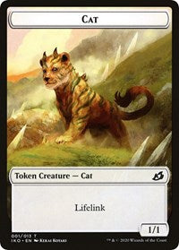 Cat // Human Soldier (004) Double-sided Token [Ikoria: Lair of Behemoths Tokens] | Arkham Games and Comics