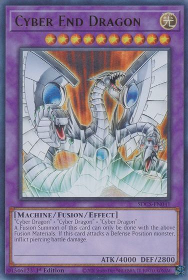 Cyber End Dragon [SDCS-EN041] Ultra Rare | Arkham Games and Comics