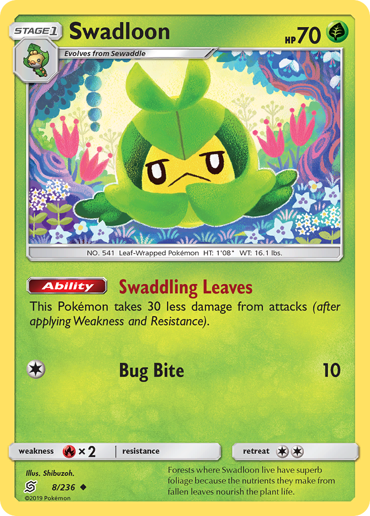 Swadloon (8/236) [Sun & Moon: Unified Minds] | Arkham Games and Comics