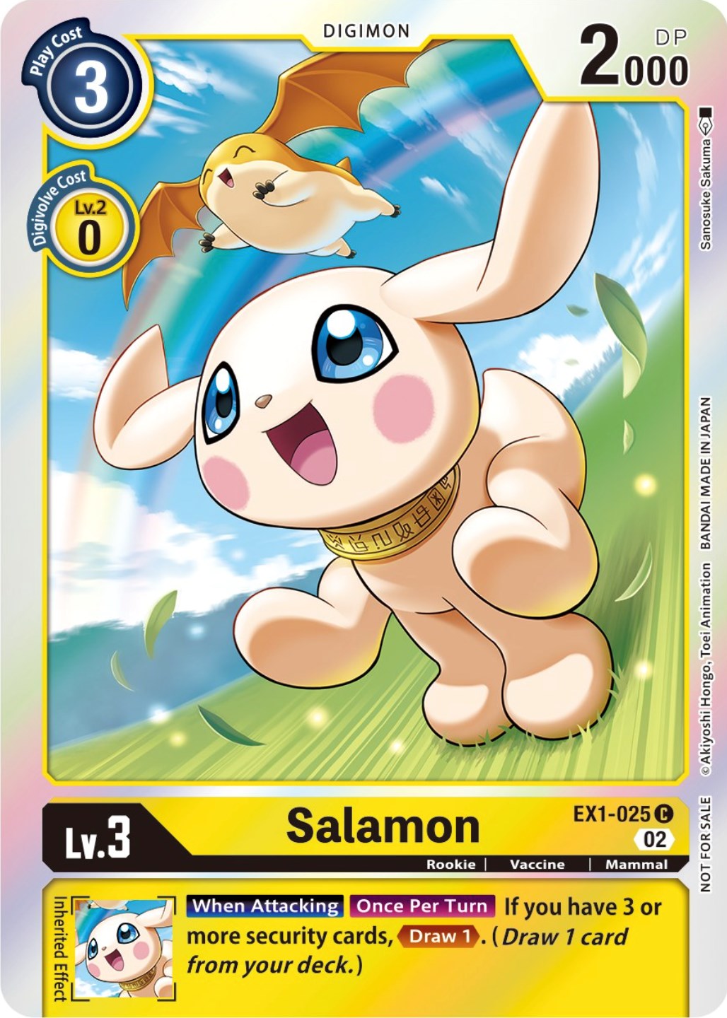 Salamon [EX1-025] (Official Tournament Pack Vol. 7) [Classic Collection Promos] | Arkham Games and Comics