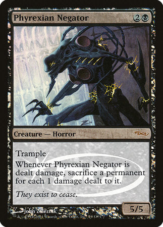 Phyrexian Negator [Judge Gift Cards 2004] | Arkham Games and Comics