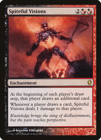 Spiteful Visions [Commander 2013] | Arkham Games and Comics