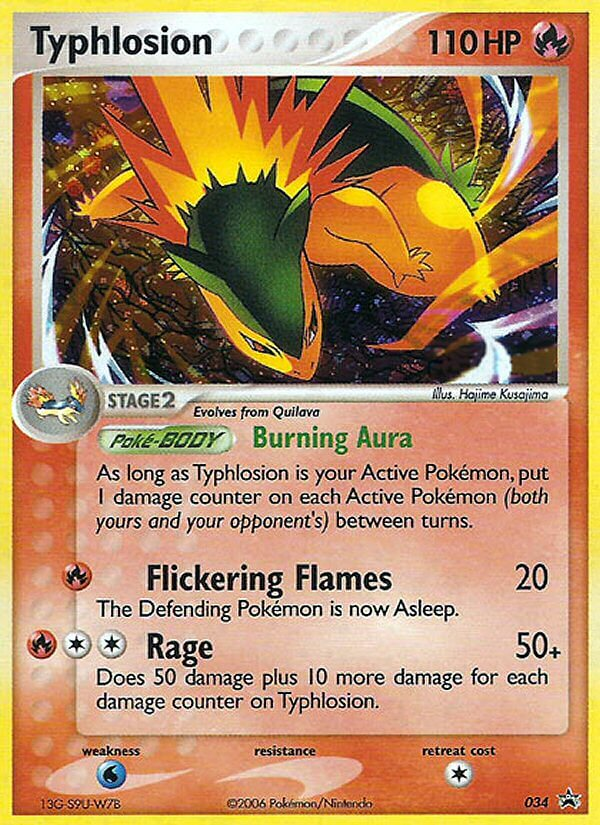 Typhlosion (034) [Nintendo: Black Star Promos] | Arkham Games and Comics