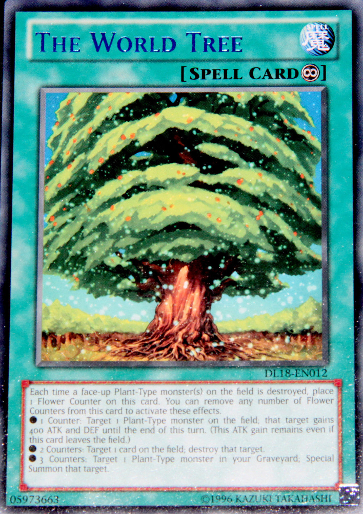 The World Tree (Blue) [DL18-EN012] Rare | Arkham Games and Comics