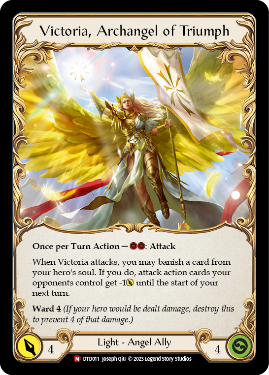 Figment of Triumph // Victoria, Archangel of Triumph [DTD011 //] (Dusk Till Dawn) | Arkham Games and Comics