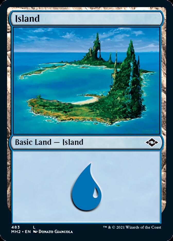 Island (483) [Modern Horizons 2] | Arkham Games and Comics