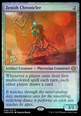 Zenith Chronicler [Phyrexia: All Will Be One Prerelease Promos] | Arkham Games and Comics