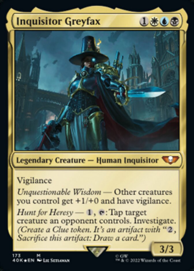 Inquisitor Greyfax (173) [Universes Beyond: Warhammer 40,000] | Arkham Games and Comics