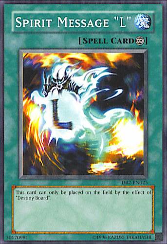 Spirit Message "L" [DB2-EN025] Common | Arkham Games and Comics