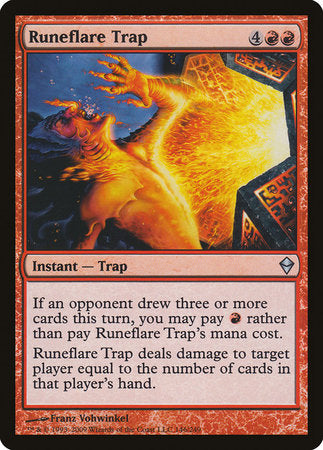 Runeflare Trap [Zendikar] | Arkham Games and Comics