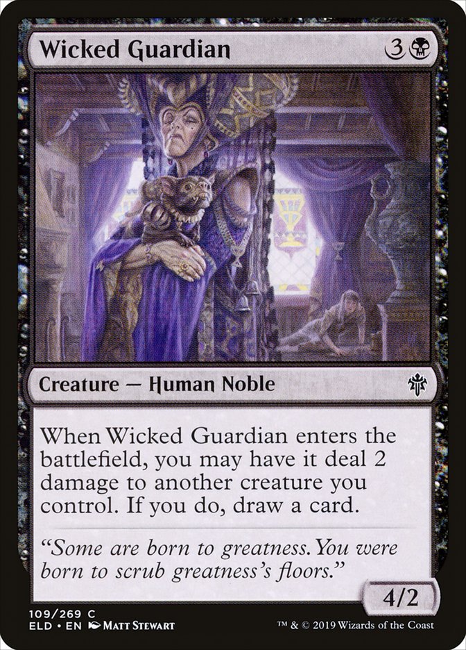 Wicked Guardian [Throne of Eldraine] | Arkham Games and Comics