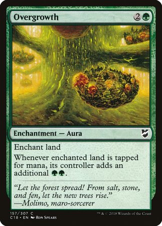 Overgrowth [Commander 2018] | Arkham Games and Comics
