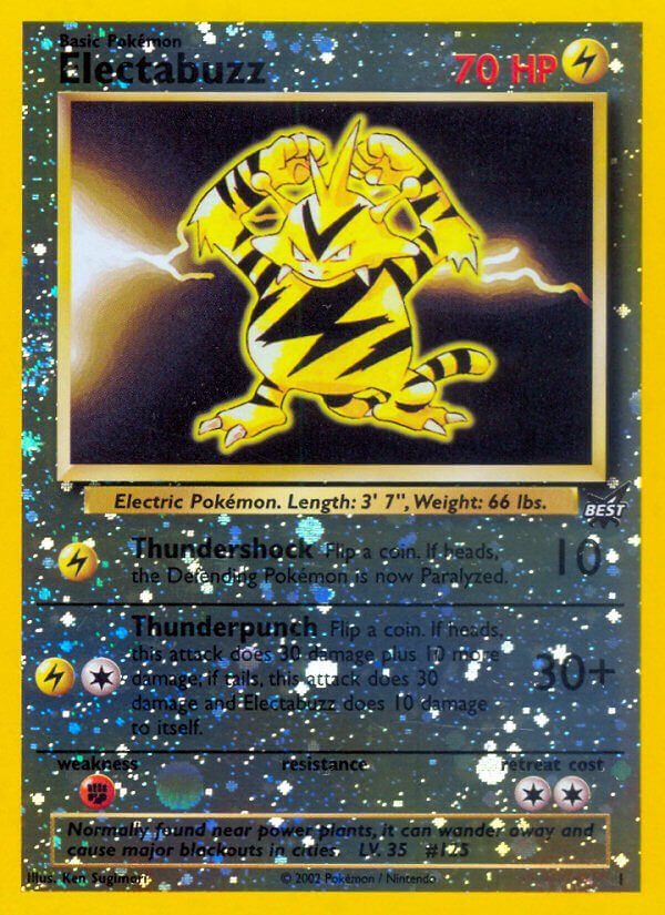 Electabuzz (1) [Best of Promos] | Arkham Games and Comics