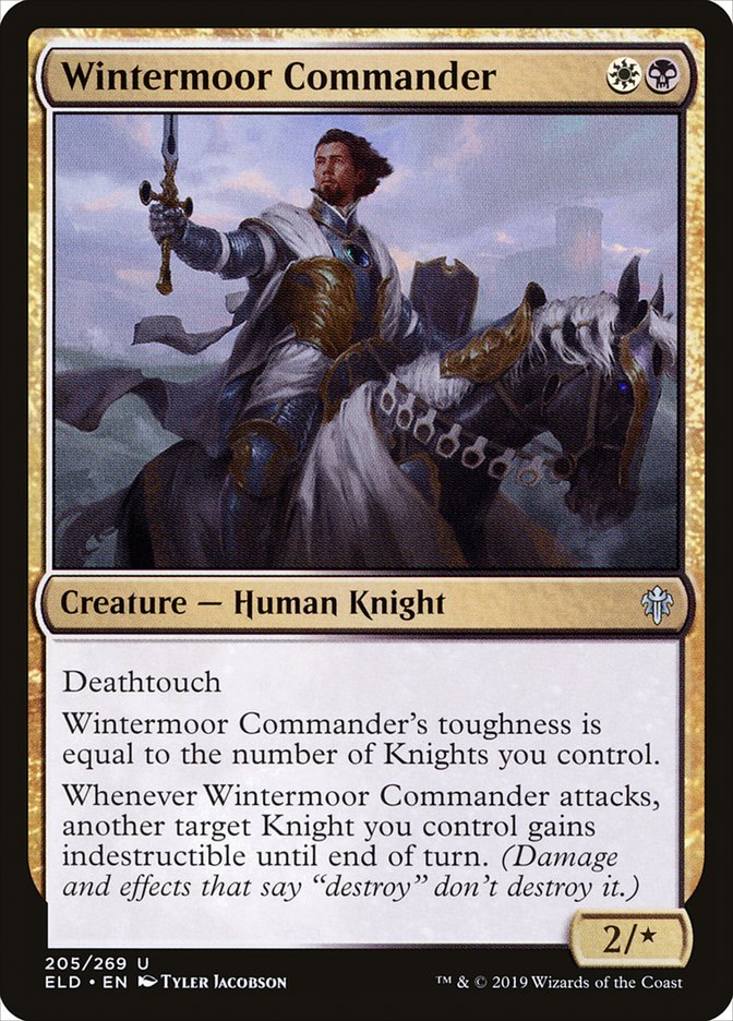 Wintermoor Commander [Throne of Eldraine] | Arkham Games and Comics