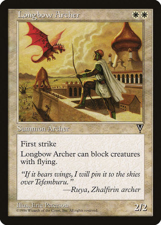 Longbow Archer [Visions] | Arkham Games and Comics