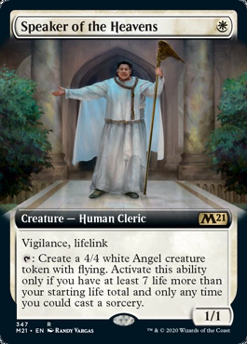 Speaker of the Heavens (Extended Art) [Core Set 2021] | Arkham Games and Comics