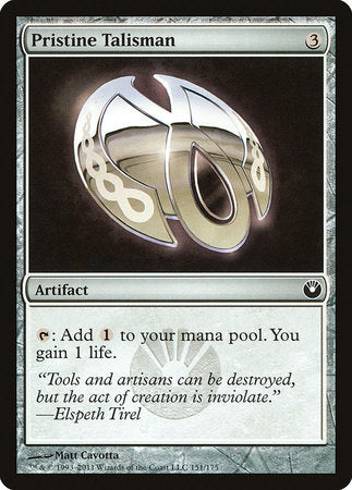 Pristine Talisman [New Phyrexia Promos] | Arkham Games and Comics