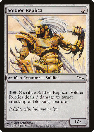 Soldier Replica [Mirrodin] | Arkham Games and Comics