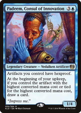 Padeem, Consul of Innovation [Kaladesh] | Arkham Games and Comics