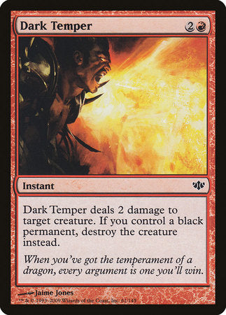 Dark Temper [Conflux] | Arkham Games and Comics