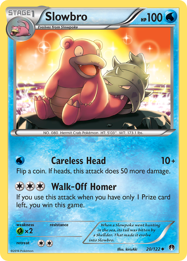 Slowbro (20/122) [XY: BREAKpoint] | Arkham Games and Comics