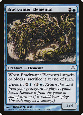 Brackwater Elemental [Conflux] | Arkham Games and Comics