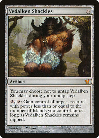 Vedalken Shackles [Modern Masters] | Arkham Games and Comics