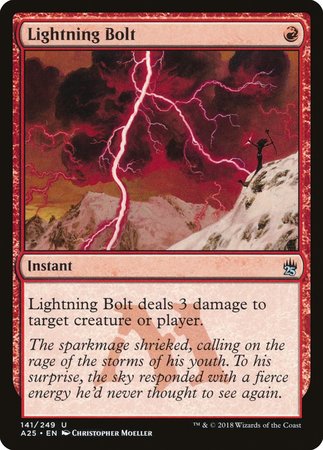 Lightning Bolt [Masters 25] | Arkham Games and Comics