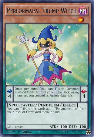 Performapal Trump Witch [SECE-EN006] Rare | Arkham Games and Comics