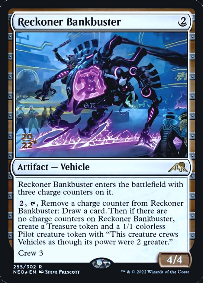 Reckoner Bankbuster [Kamigawa: Neon Dynasty Prerelease Promos] | Arkham Games and Comics