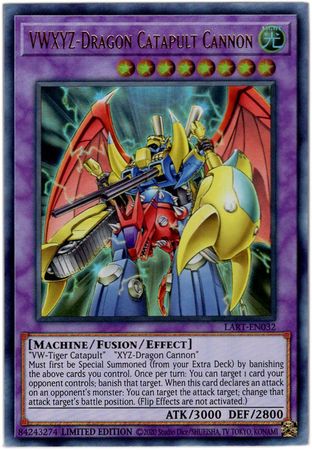 VWXYZ-Dragon Catapult Cannon [LART-EN032] Ultra Rare | Arkham Games and Comics