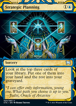 Strategic Planning (Etched Foil) [Strixhaven Mystical Archive] | Arkham Games and Comics