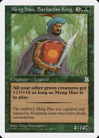 Meng Huo, Barbarian King [Portal Three Kingdoms] | Arkham Games and Comics