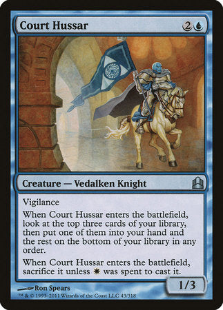 Court Hussar [Commander 2011] | Arkham Games and Comics