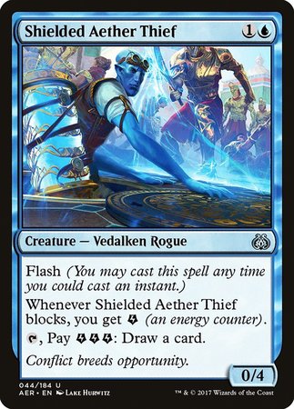 Shielded Aether Thief [Aether Revolt] | Arkham Games and Comics